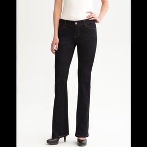 Banana Republic stretch curvy bootcut jeans Sz 26